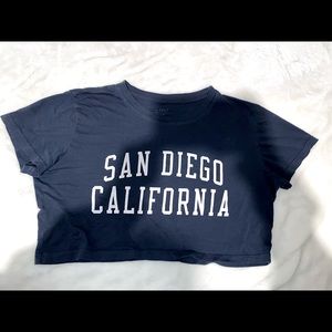 Cropped San Diego Tee